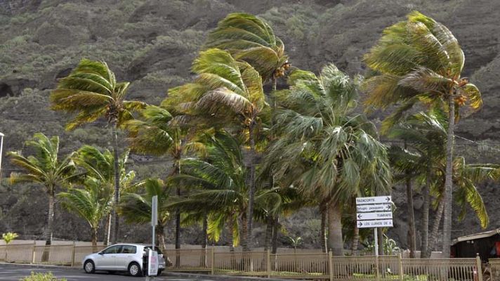 El tiempo - Viento fuerte en el noreste peninsular, Baleares y Canarias