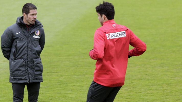 Telediario 1 - Simeone: "A los jugadores que sueñan les invitaría a que despierten"