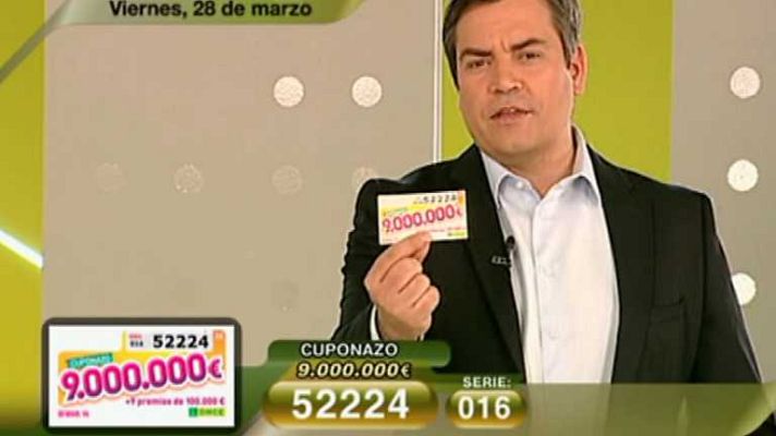 Sorteos ONCE - Sorteo ONCE - 28/03/14