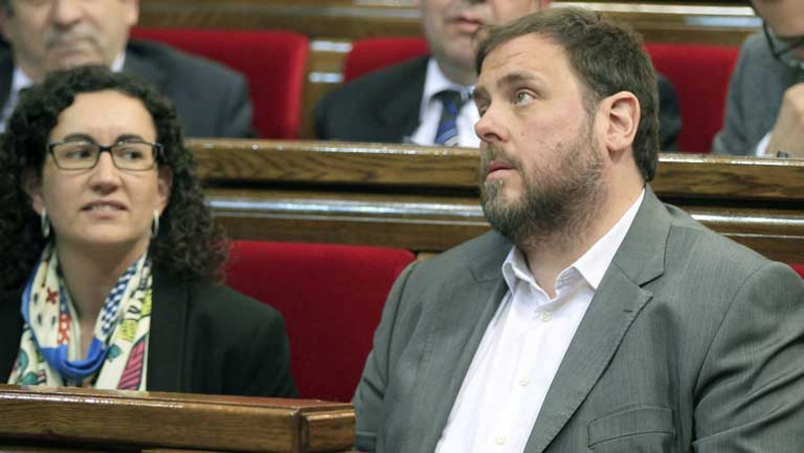La Noche en 24 Horas - Entrevista con Oriol Junqueras, presidente de ERC - 28/03/2014
