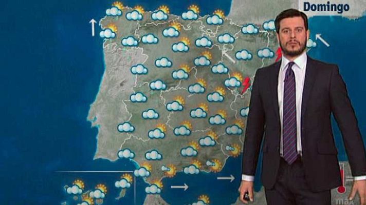 El tiempo - Precipitaciones débiles en el nordeste peninsular y Baleares