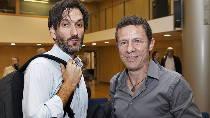 Telediario 1 - Liberados los dos periodistas españoles secuestrados en Siri