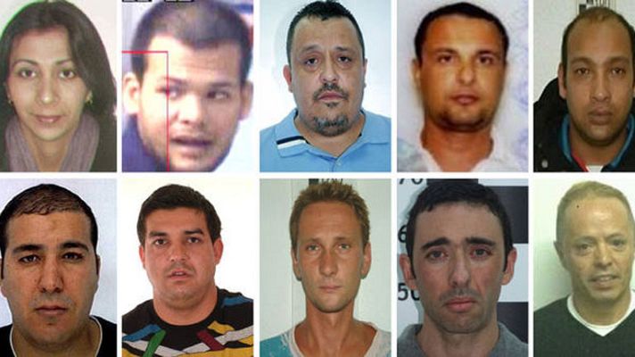 Telediario 1 - Los diez delincuentes más buscados
