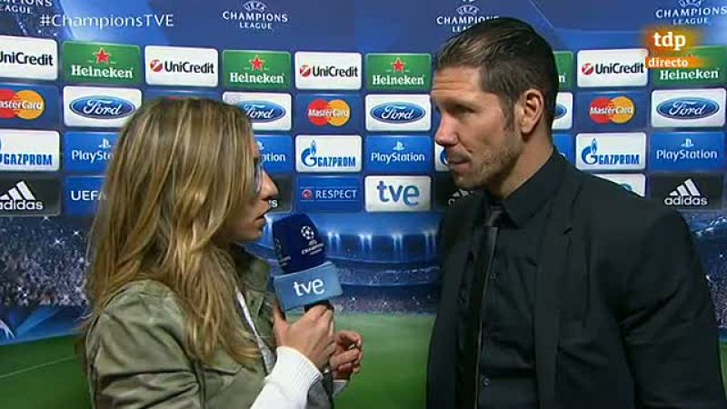 Simeone: "Ha sido un partido apasionante" | Ver