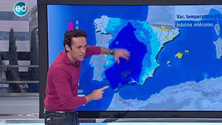 España Directo - Paraguas en casi toda España