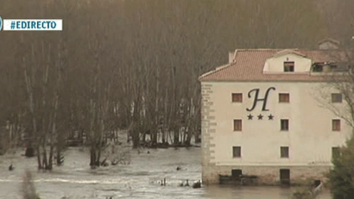 España Directo - Las consecuencias de la crecida del río Águeda