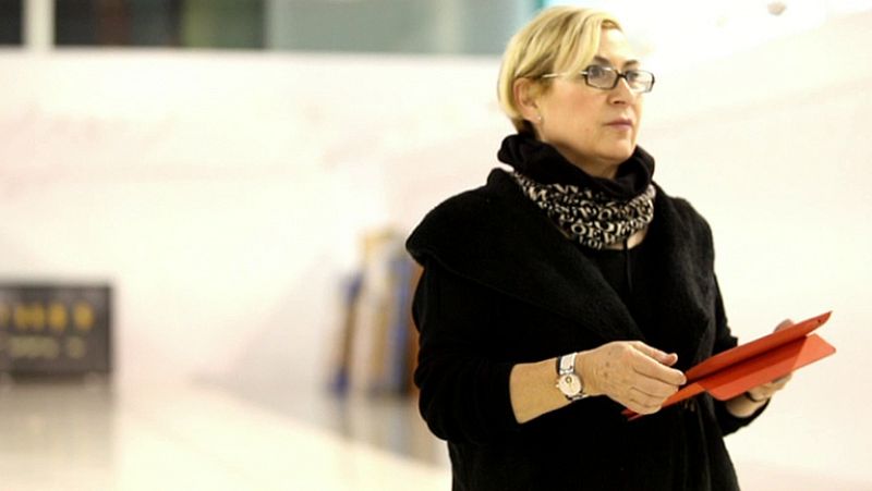 Mira el montaje de "Una conversación", de Carmen Calvo