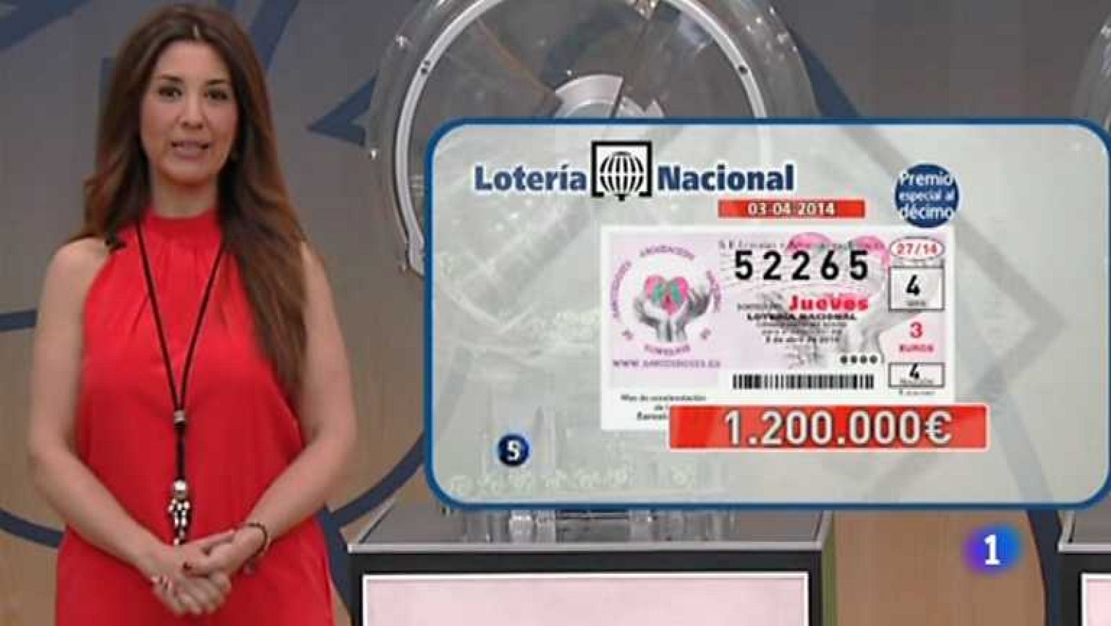 Lotería Nacional + Primitiva  - 03/04/14 - Ver ahora