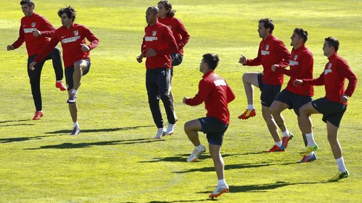 Telediario 1 - El Atlético, con cambios obligados ante el Villarreal