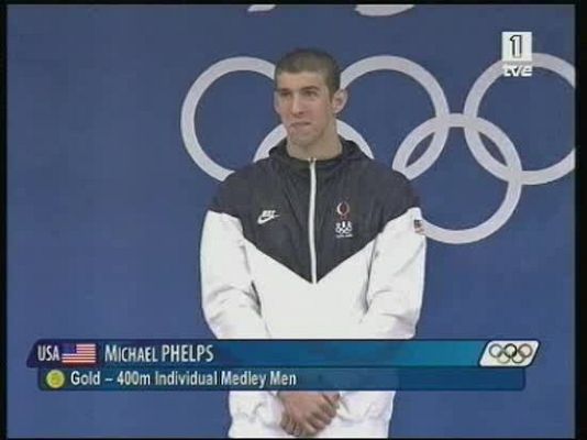  - La primera medalla de Phelps