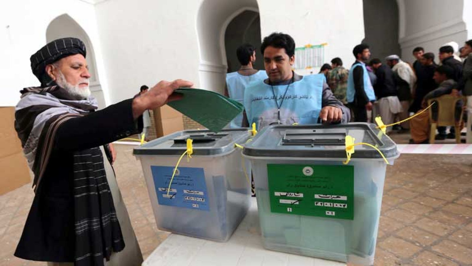 Fuertes medidas de seguridad en las elecciones presidenciales de Afganistan