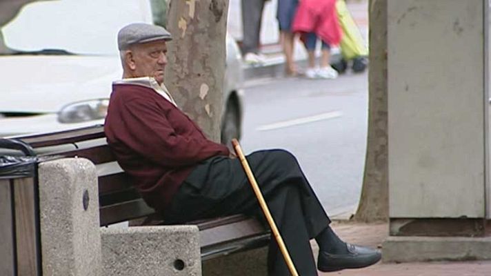 Telediario 1 - Las personas mayores sufren caídas con frecuencia