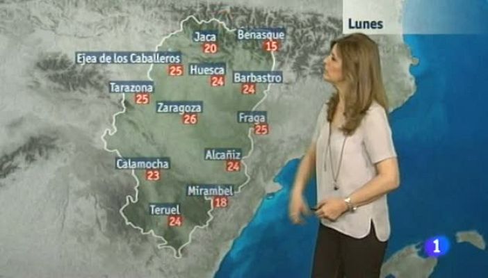 Noticias Aragón - El tiempo en Aragón - 07/04/2014