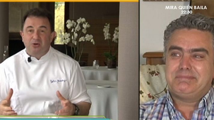 Entre todos - El chef Martín Berasategui sorprende a Antonio