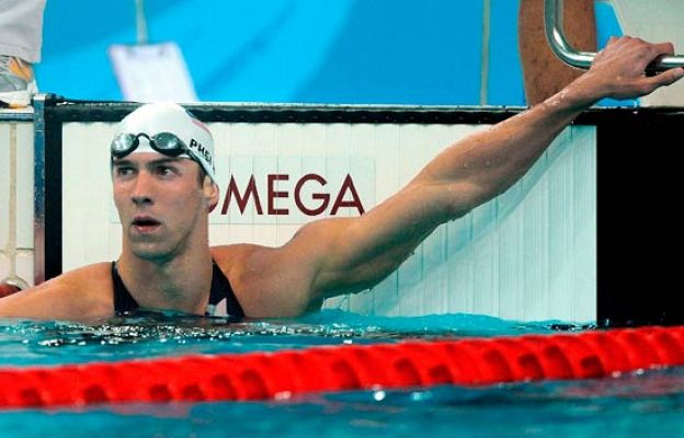  - Michael Phelps y Dara Torres