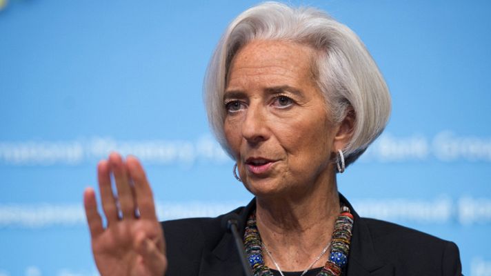 Telediario 1 - Lagarde advierte del riesgo que supone una persistente baja inflación para el crecimiento