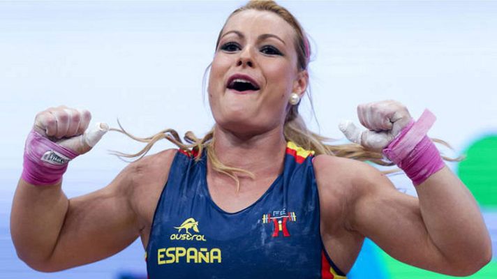 Telediario 1 - Lidia Valentín, campeona de Europa de halterofilia