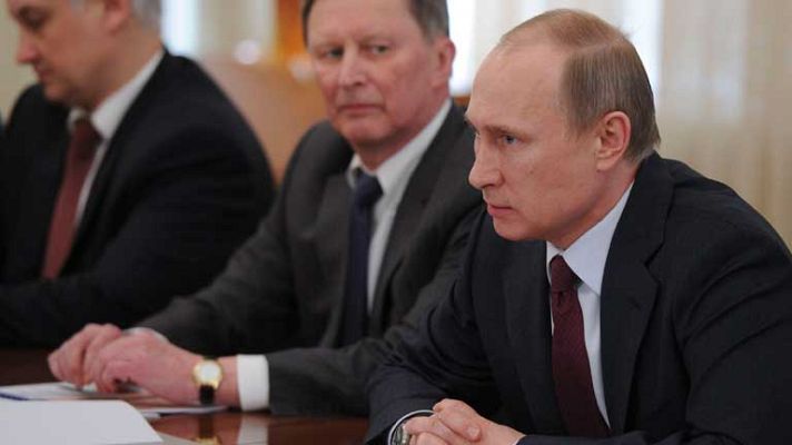 Telediario 1 - Putin amenaza a Europa con cortar el suministro de gas