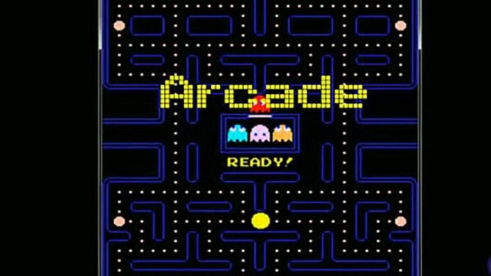 Telediario 1 - El 'comecocos' Pac-man