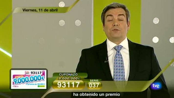 Sorteos ONCE - Sorteo ONCE - 11/04/14