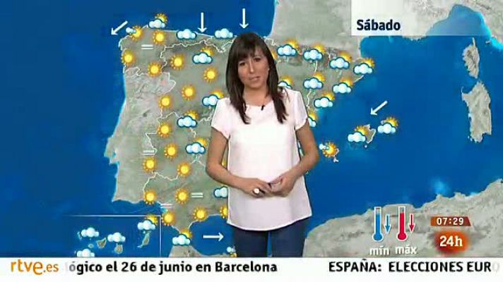 El tiempo - Lluvia y tormentas fuertes en Castilla-La Mancha y viento en Canarias