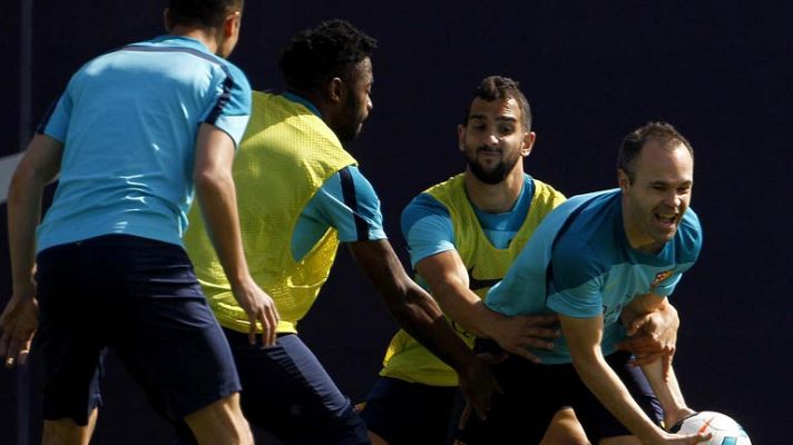 Telediario 1 - El Barça, a recuperar la sonrisa en Granada