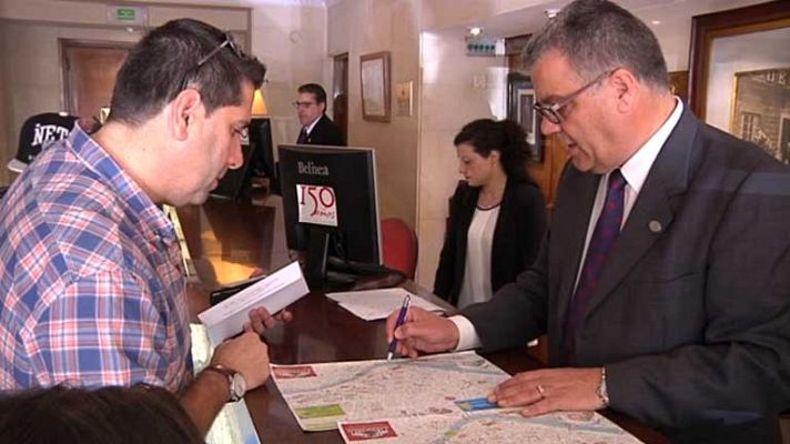 Telediario 1 - Días de mucho ajetreo en la hostelería