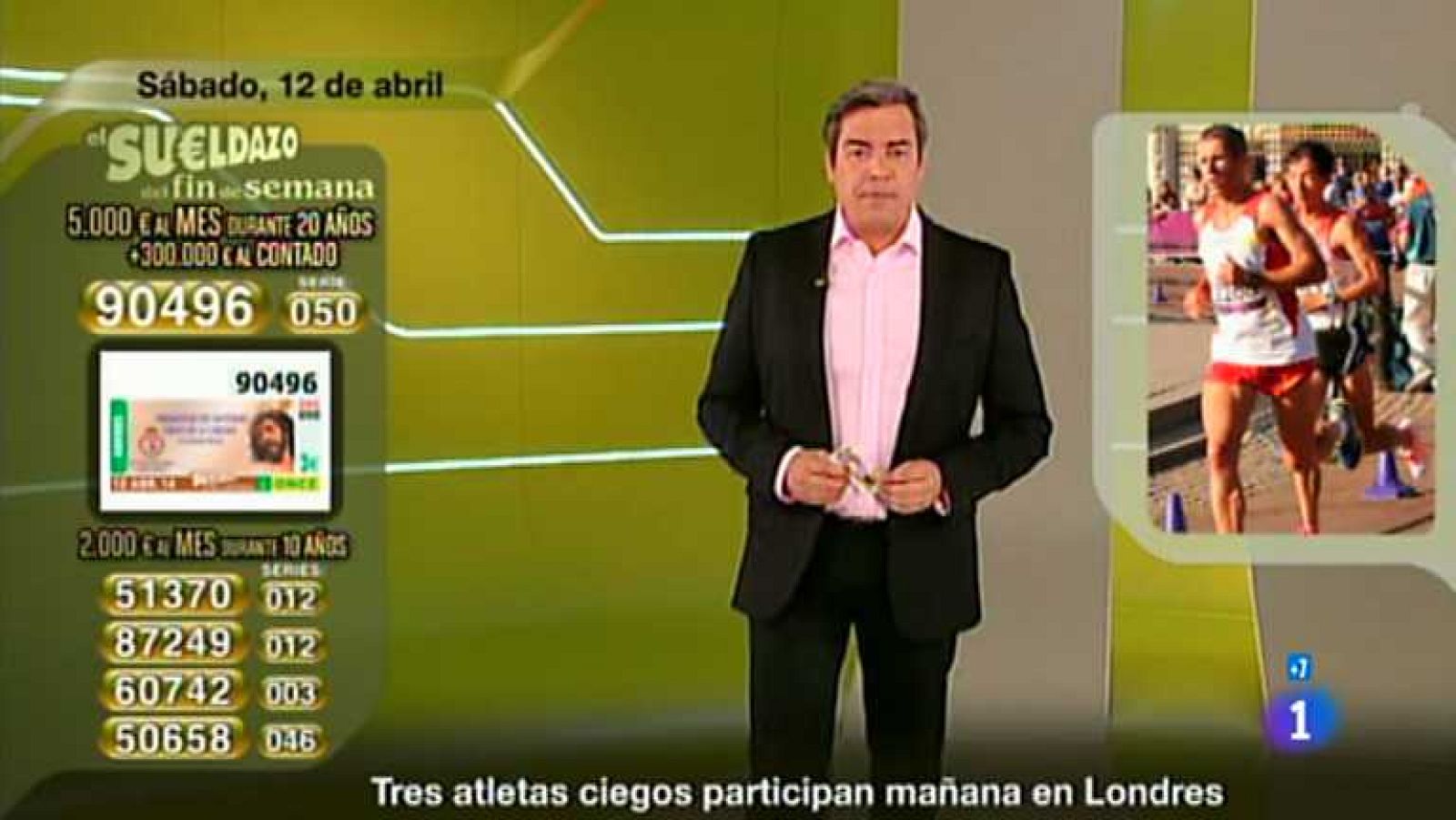 Sorteo ONCE - 12/04/14 - Ver ahora