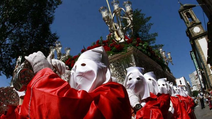 Telediario 1 - Procesiones de Semana Santa
