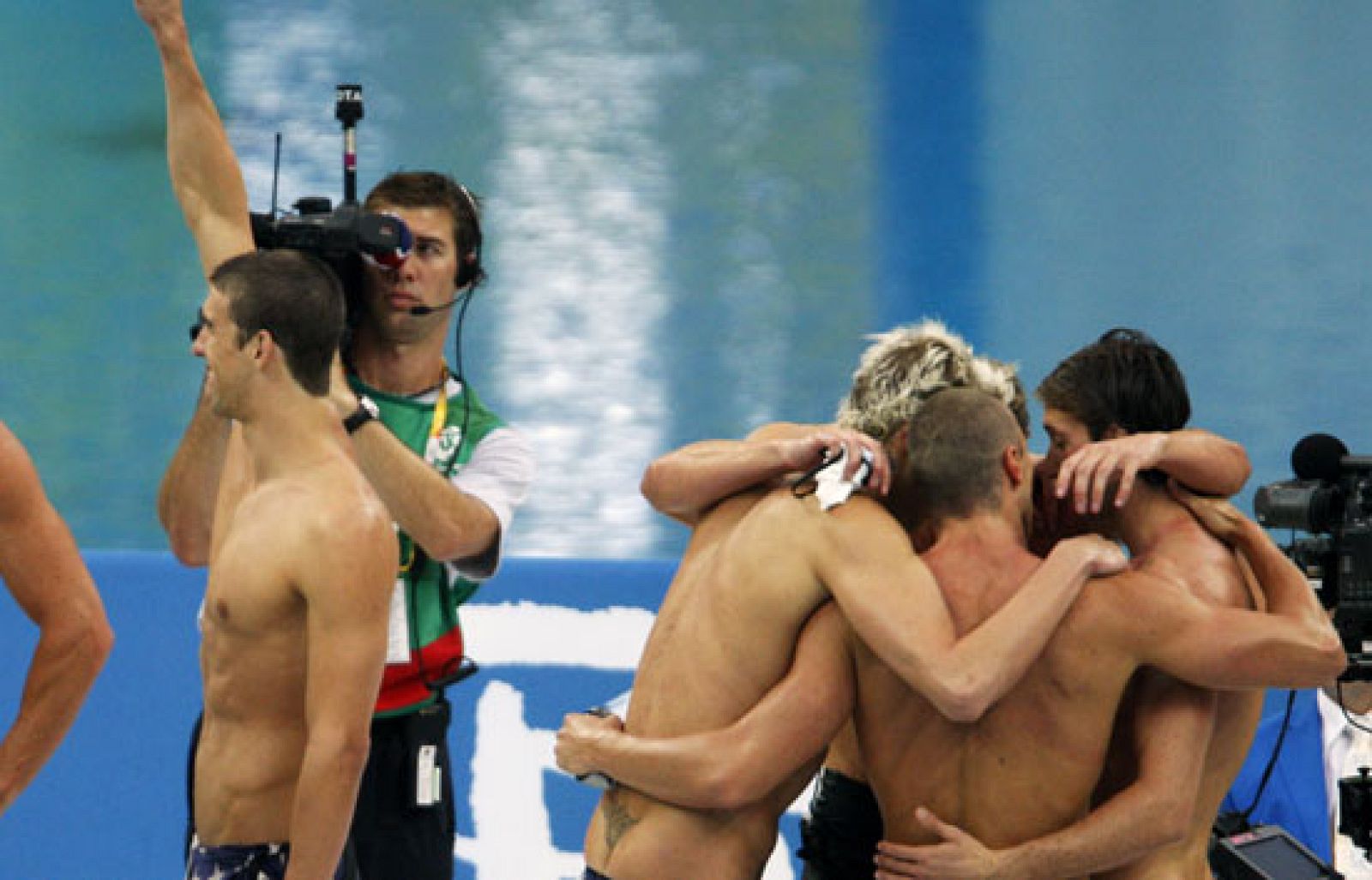 El 4x100 libres da la segunda medalla de oro a Phelps | Ver