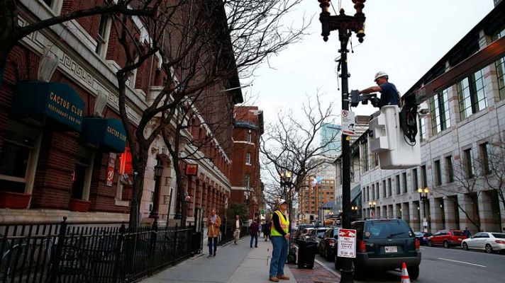 Telediario 1 - Primer aniversario atentados Boston
