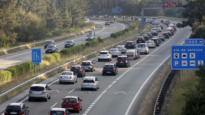 Telediario 1 - Controles de velocidad tráfico