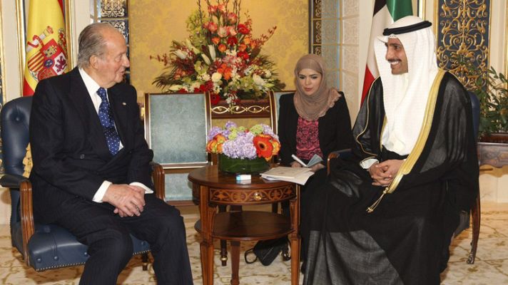 Telediario 1 - Las autoridades de Kuwait expresan al Rey su interés por incrementar sus inversiones en España