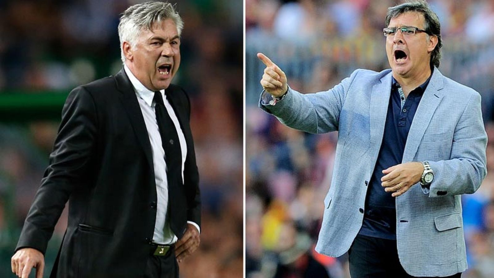 Test para Martino y Ancelotti