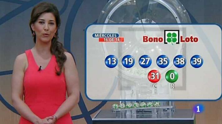 Loterías - Bonoloto  - 16/04/14