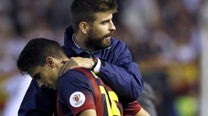 Copa del Rey - Bartra felicita al Real Madrid y anima al Barça a seguir adelante