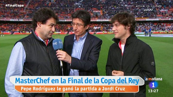 La mañana - MasterChef en la final de la Copa del Rey