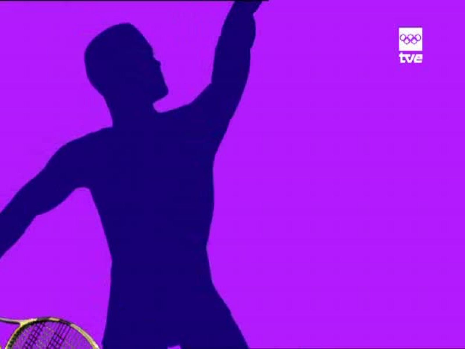 Tenis individual masculino. Rafa Nadal / Potito Starace.