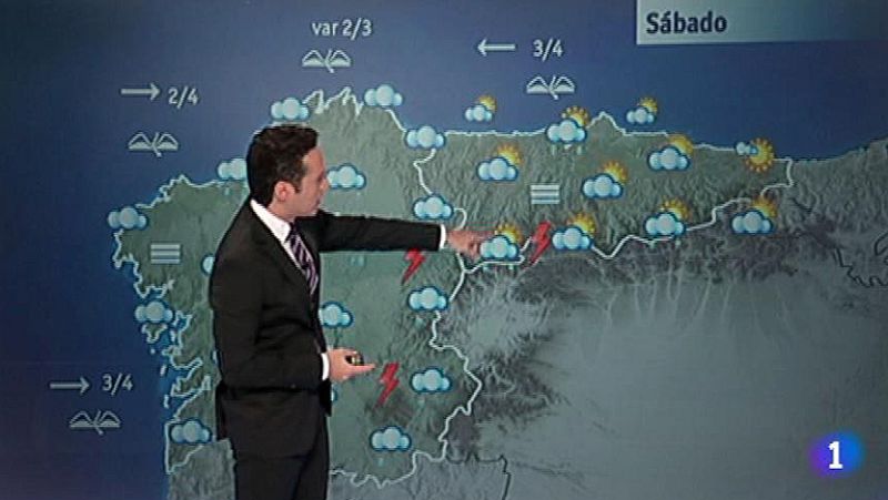 Chubascos y tormentas en el sureste