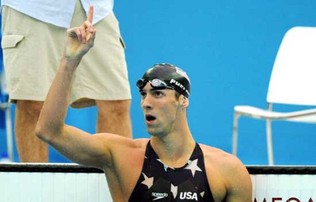  - Phelps logra el tercer oro