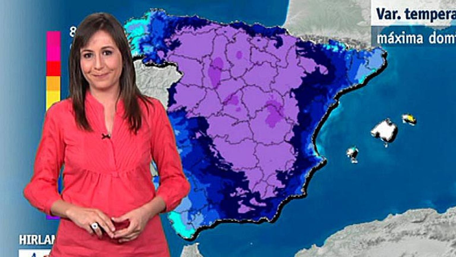 Chubascos en Galicia, Castilla y León y noreste de la meseta sur