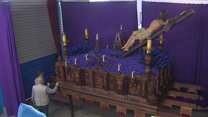 Telediario 1 - Procesión laica en Hospitalet de Llobregat