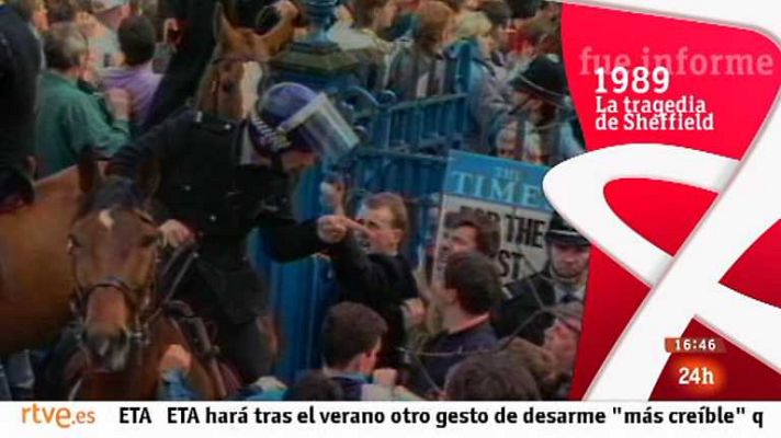 Informe Semanal - La tragedia de Sheffield (1989)