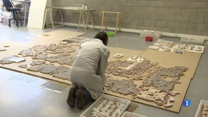 L'Informatiu - Entrem al magatzem arqueològic del Museu d'Història de la Ciutat de Barcelona