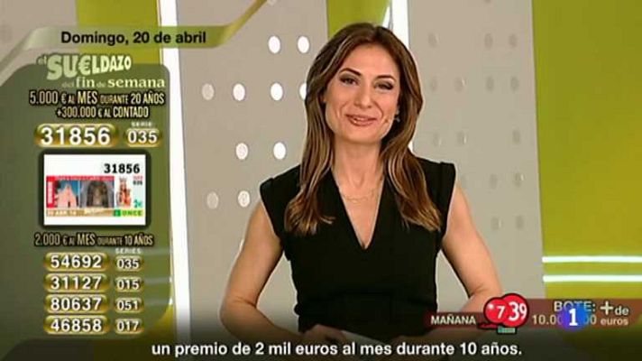 Sorteos ONCE - Sorteo ONCE - 20/04/14