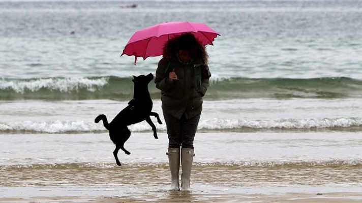 El tiempo - Chubascos en Andalucía y nieve en la mitad norte peninsular, en cota alta