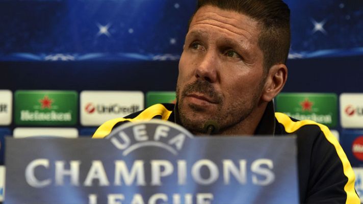 Desafío Champions - Simeone: "En ilusión y trabajo no nos van a ganar"