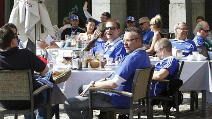 Telediario 1 - Madrid, epicentro del fútbol europeo