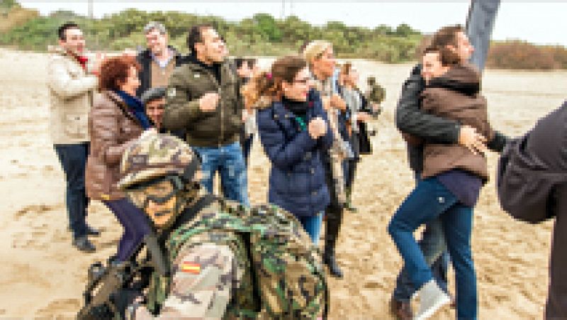 Lorena, "mojadita y saladita"