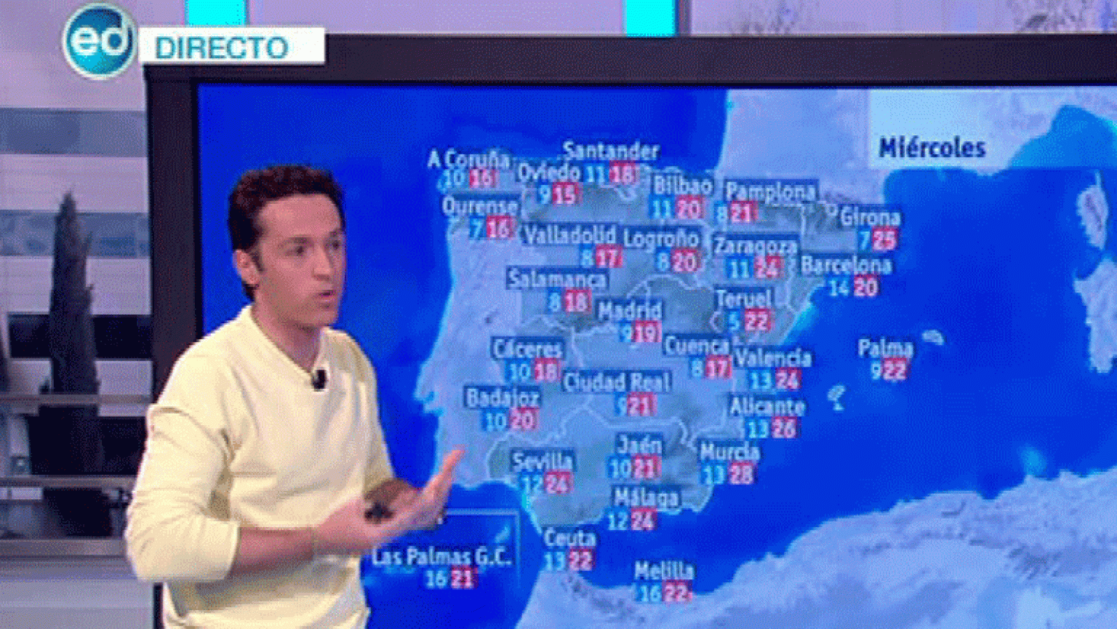 España Directo- Llega un frente desgastado